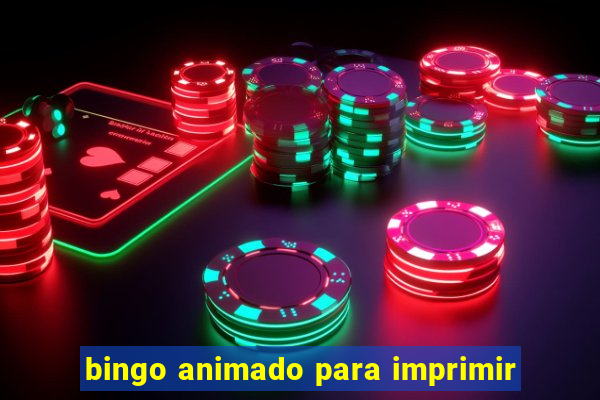 bingo animado para imprimir