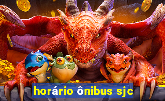 horário ônibus sjc