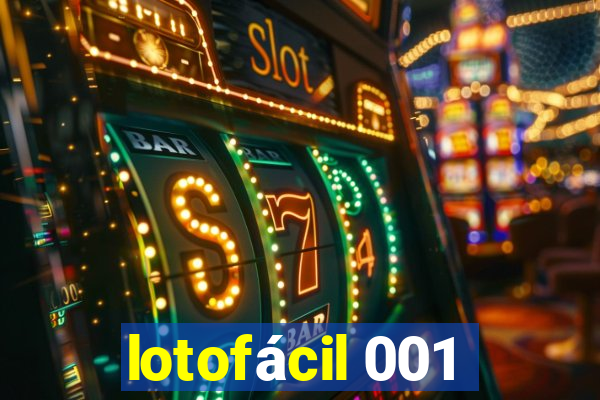 lotofácil 001