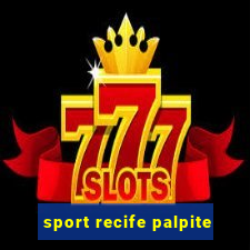 sport recife palpite