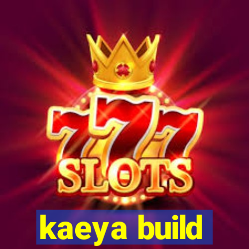 kaeya build