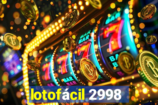 lotofácil 2998