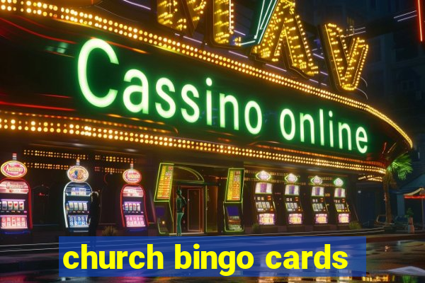 church bingo cards