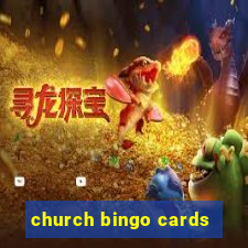 church bingo cards