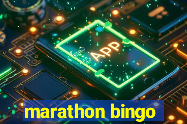 marathon bingo