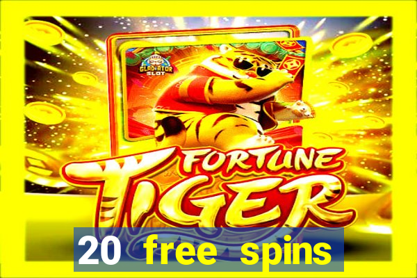 20 free spins cookie casino