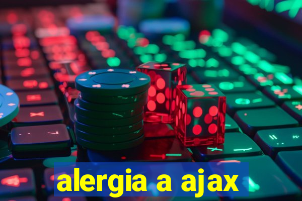 alergia a ajax