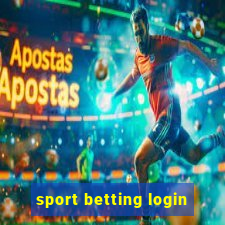 sport betting login