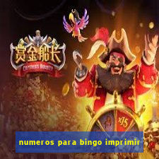 numeros para bingo imprimir