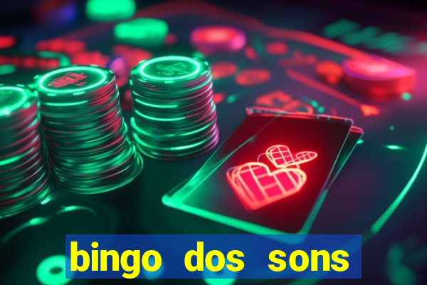 bingo dos sons iniciais como jogar