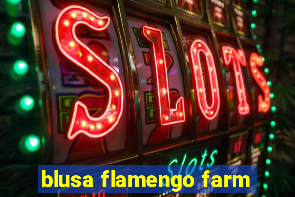 blusa flamengo farm