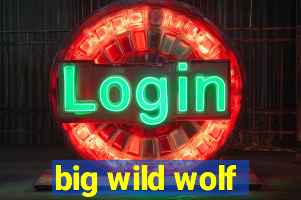 big wild wolf