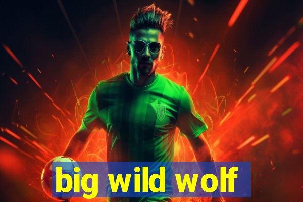 big wild wolf