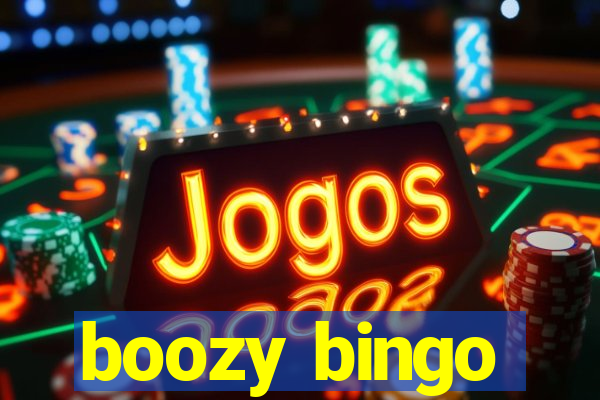 boozy bingo