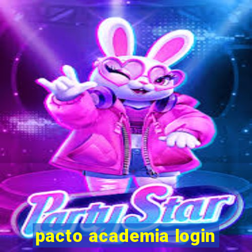 pacto academia login