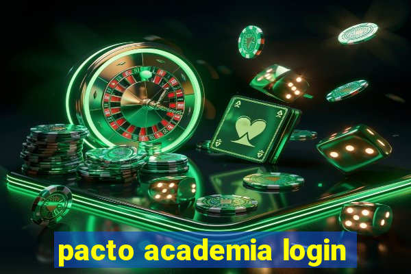 pacto academia login