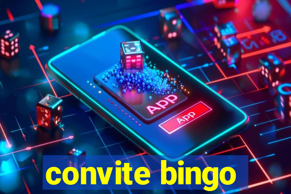 convite bingo