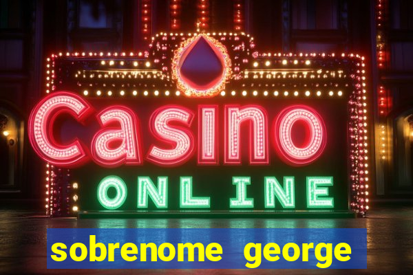 sobrenome george stardew valley