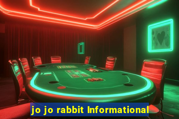 jo jo rabbit Informational