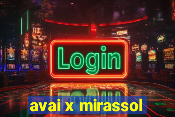 avai x mirassol