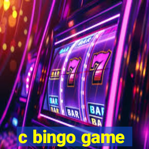 c bingo game