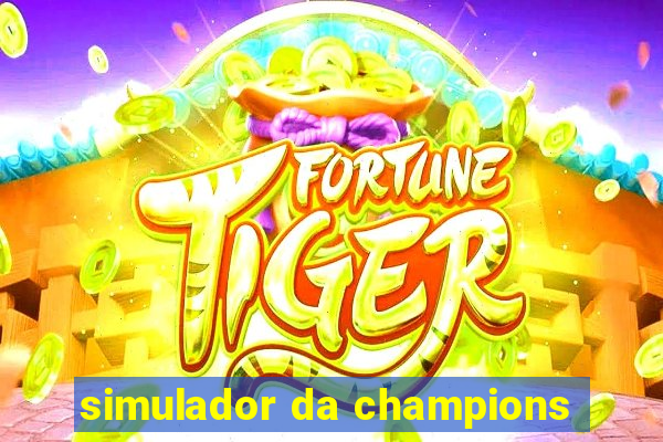 simulador da champions