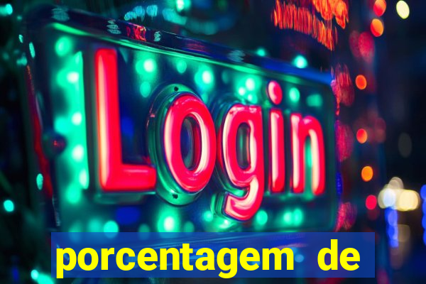 porcentagem de pagamento dos slots