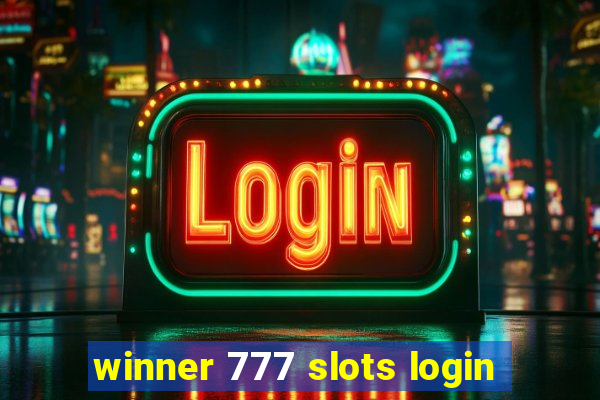 winner 777 slots login