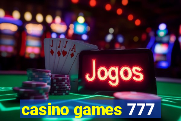 casino games 777