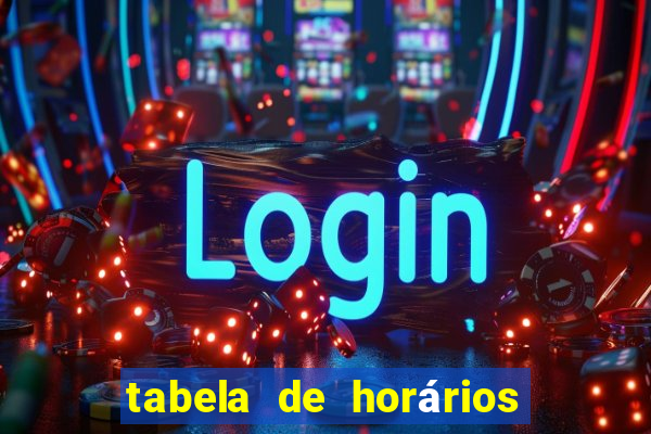 tabela de horários fortune tiger