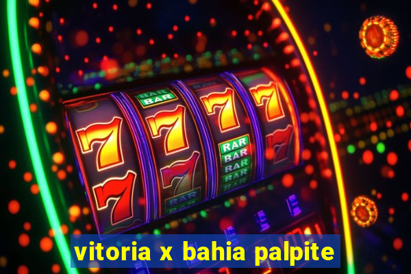 vitoria x bahia palpite