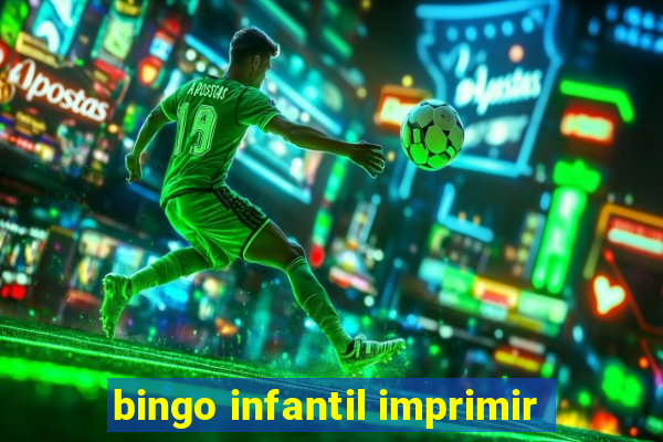 bingo infantil imprimir