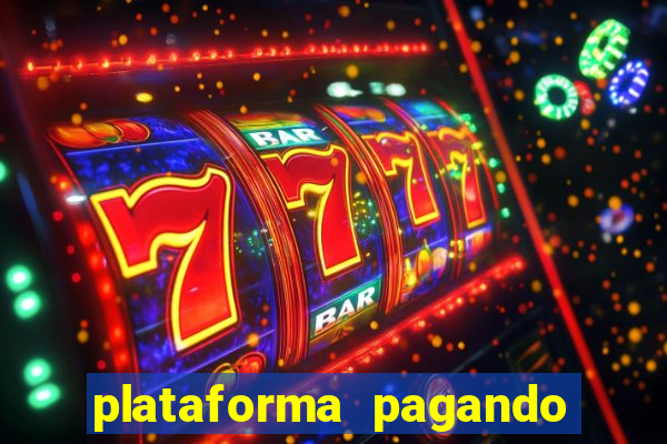 plataforma pagando bem fortune tiger