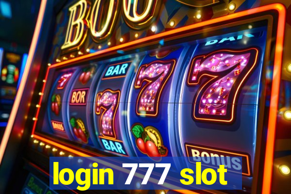 login 777 slot