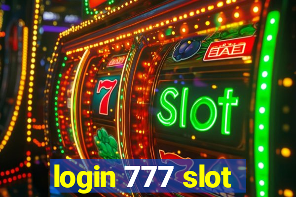 login 777 slot