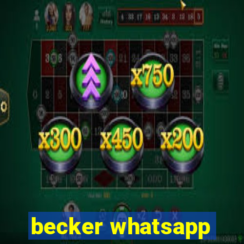 becker whatsapp