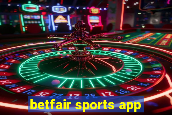 betfair sports app