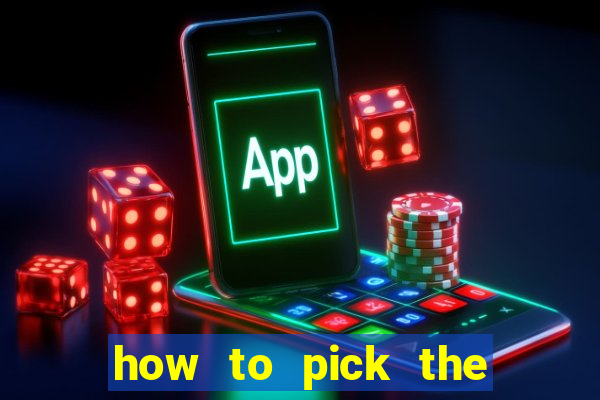 how to pick the right slot machine to win