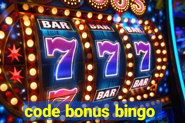 code bonus bingo