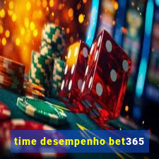 time desempenho bet365