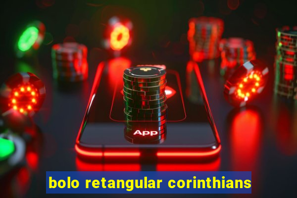 bolo retangular corinthians