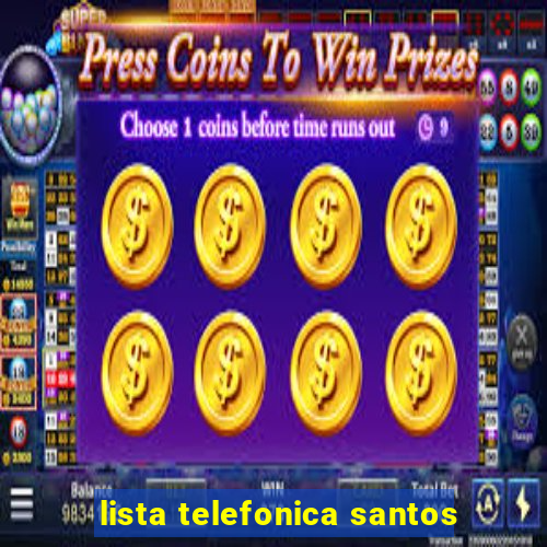 lista telefonica santos