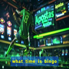 what time is bingo at foxwoods