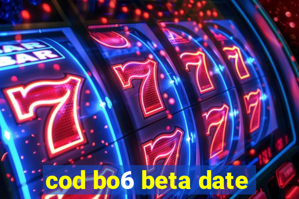 cod bo6 beta date