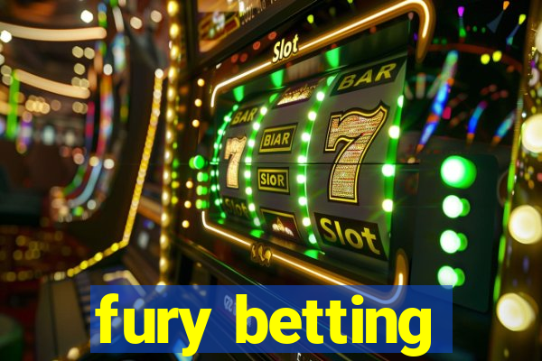 fury betting