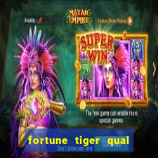 fortune tiger qual paga mais