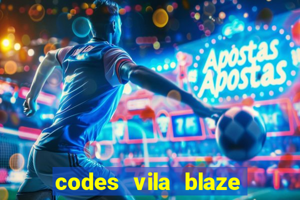 codes vila blaze shindo life