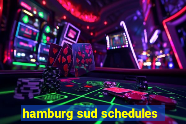 hamburg sud schedules