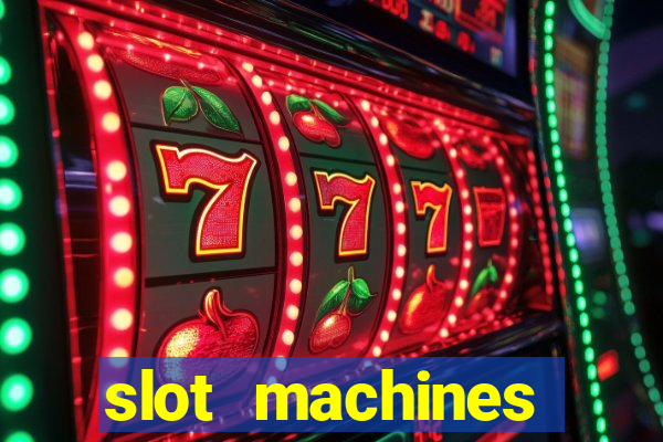 slot machines online gambling