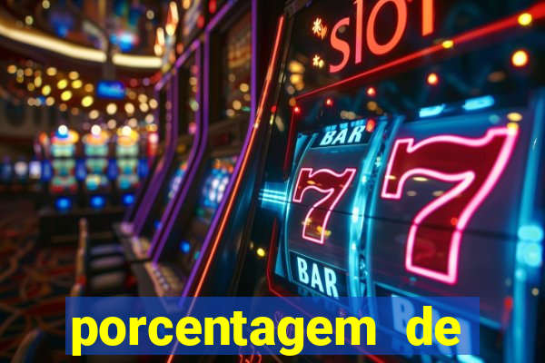 porcentagem de jogos slot